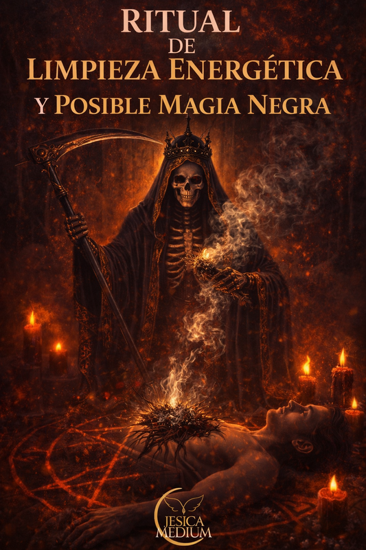 Energy cleansing ritual and witchcraft