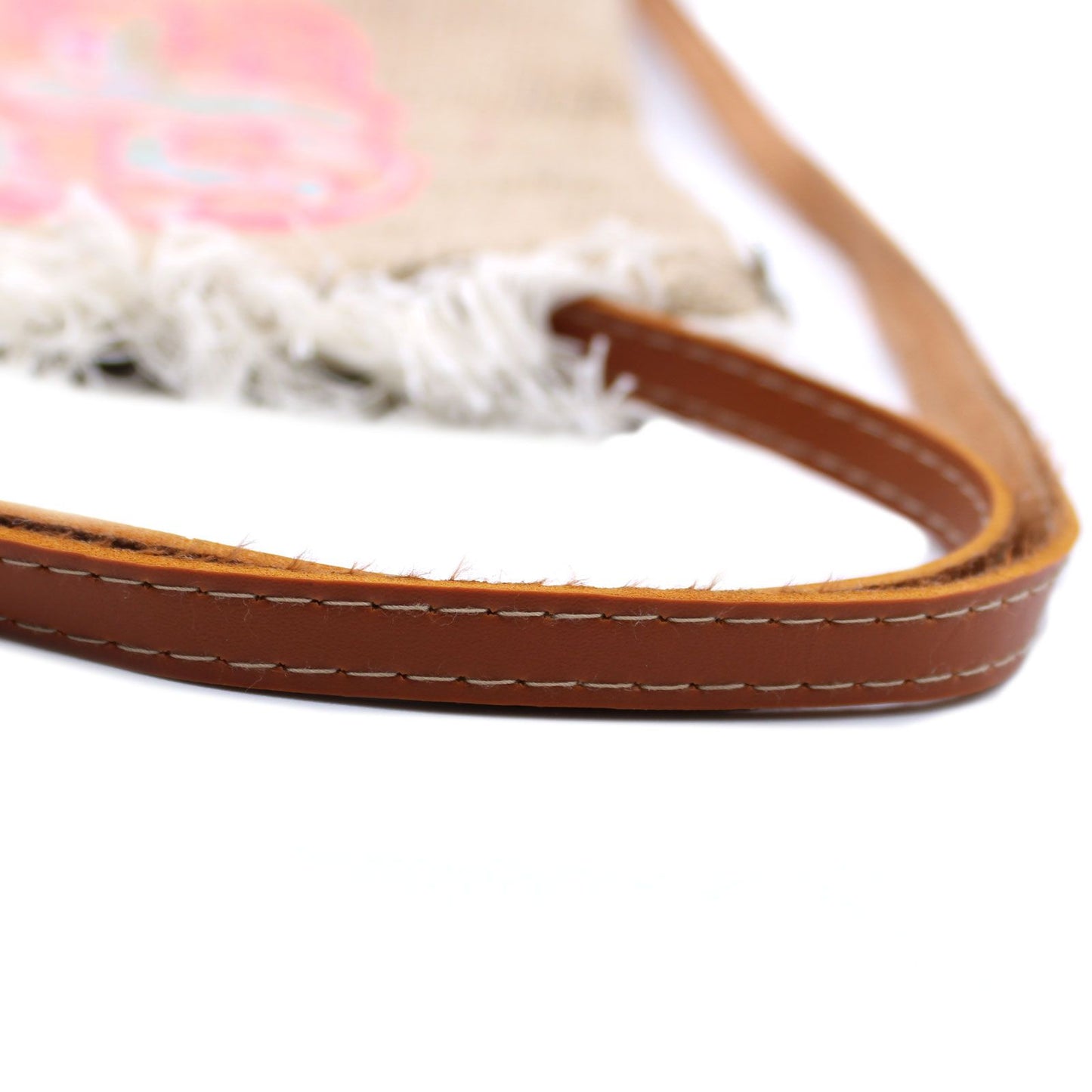 Bolso con flecos - Bordado De Patrón De Verano