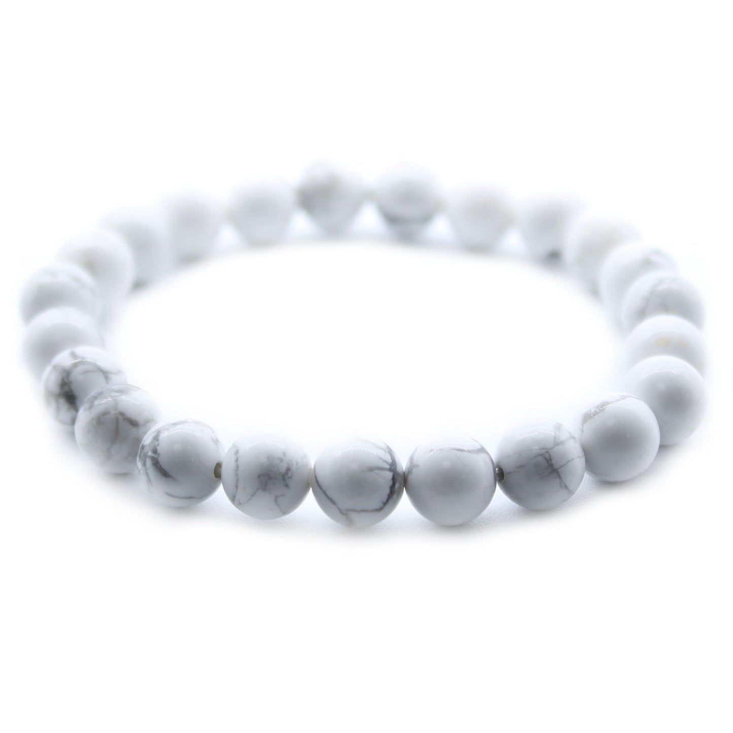 Brazalete de Energía - Jaspe blanco