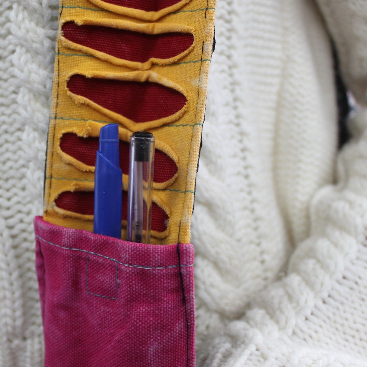 Bolso Étnico Estilo Hippie - Púrpura / espiral